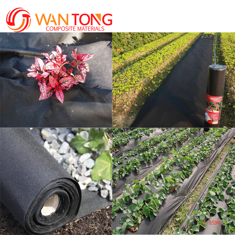 Polypropylene 90g Anti-Grass Agro Textile Weed Control Mat for Farming Applications