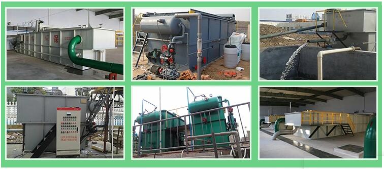 Solid-Liquid Separation Sewage Treatment with Rectangle Shape Dissolving Air Floats