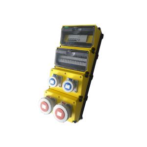 CJ Series CJ48 Step Portable Distribution Box 4 Layers Installed with Industrial Plug and Socket And MCB AC 380V