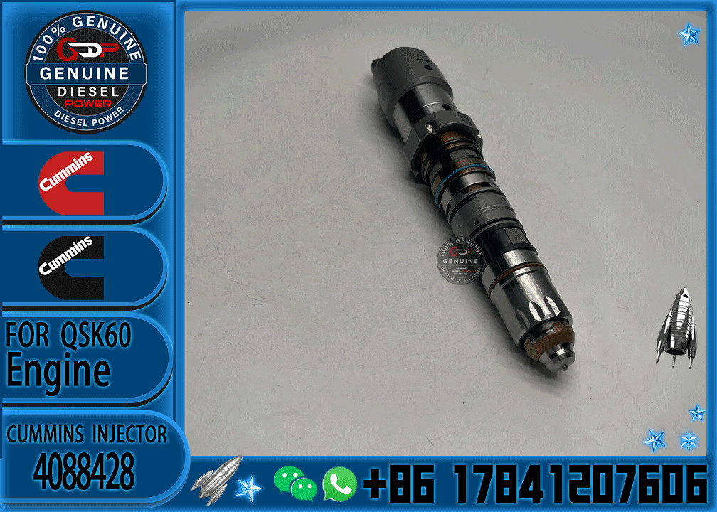 China supply Diesel Engine parts QSK60 Fuel Injector 4088428 4326781 4087894 4002145