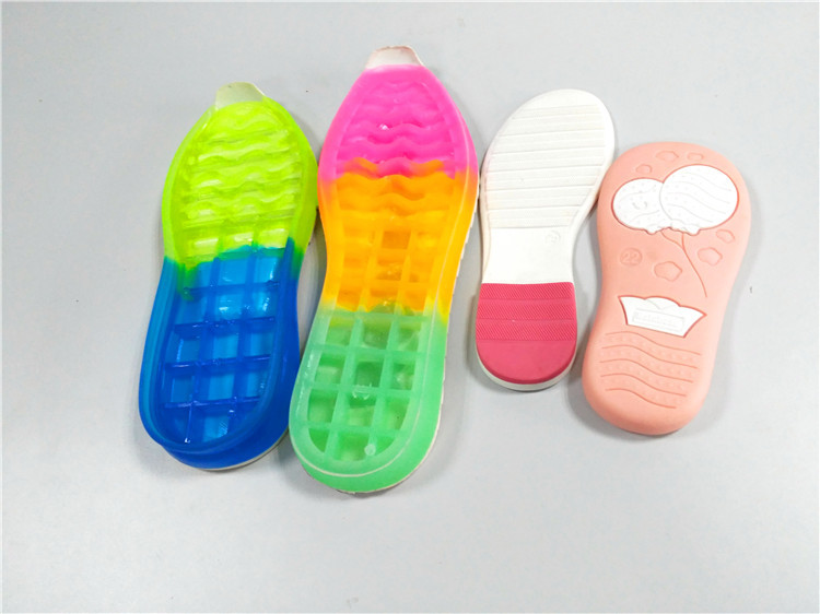 Leather Sandals Shoe Sole Making Machine , Static Two Color TPU/TR outsole Injection Molding Machine