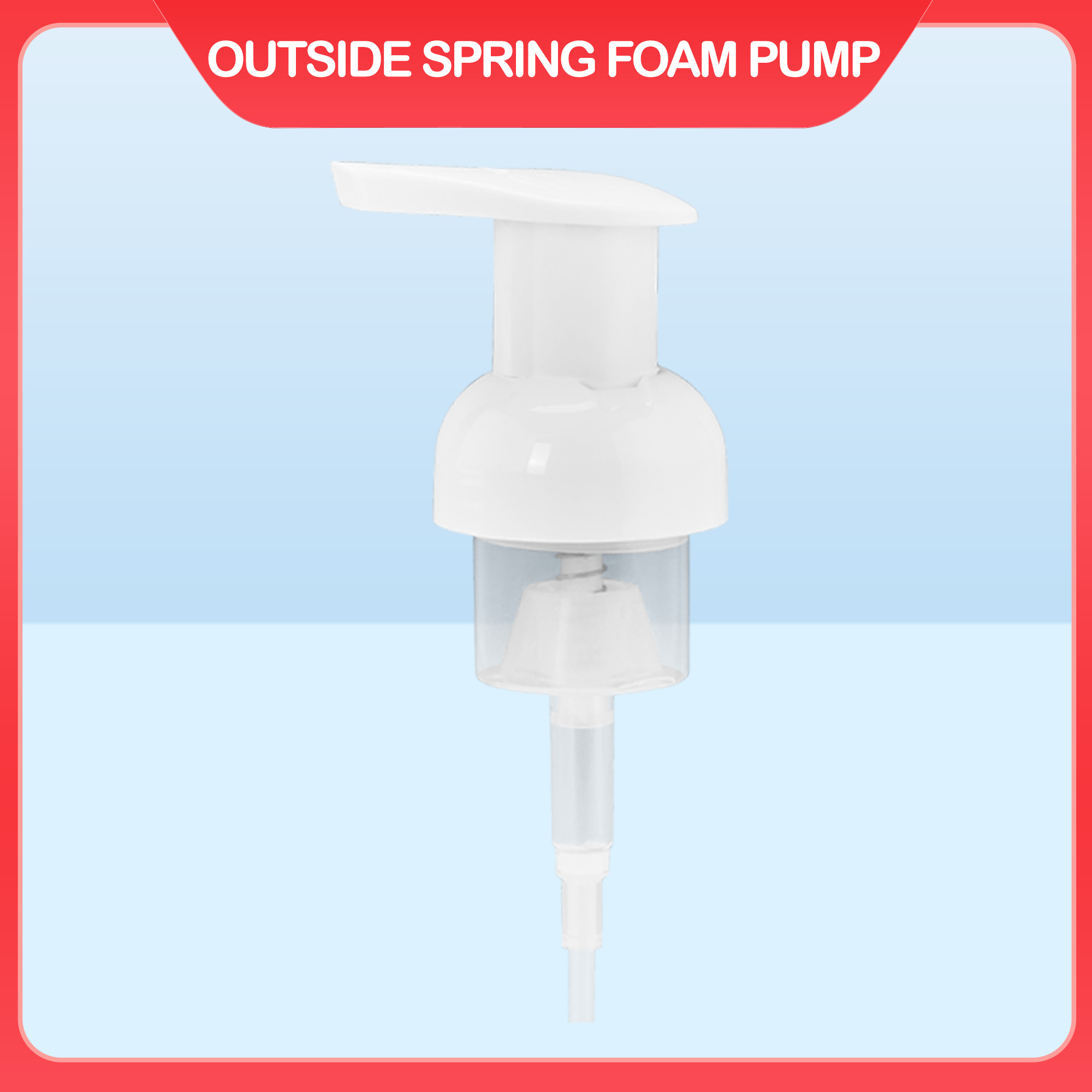 Fits 43/410 Neck Bottles Flower Foam Pump Core Precise Dimension Custom Tube Length