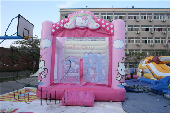small new kitty cat inflatable bouncer for sale