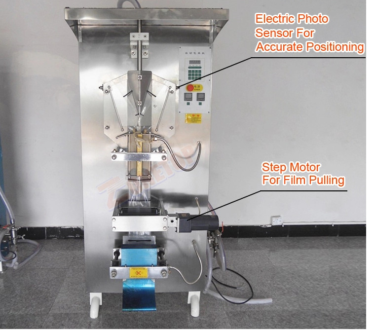 Asifahe Automatic Liquid Filling And Sealing Machine 1000L/H RO Water Pouch Packing Machine