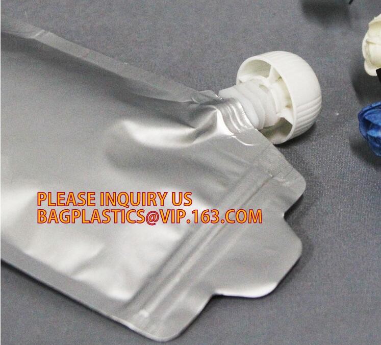 stand up reclosable drinking pouches cold drink Zip lockk bag with straw,Beveragereusable Kids Snack Zip Lock Juice Drink