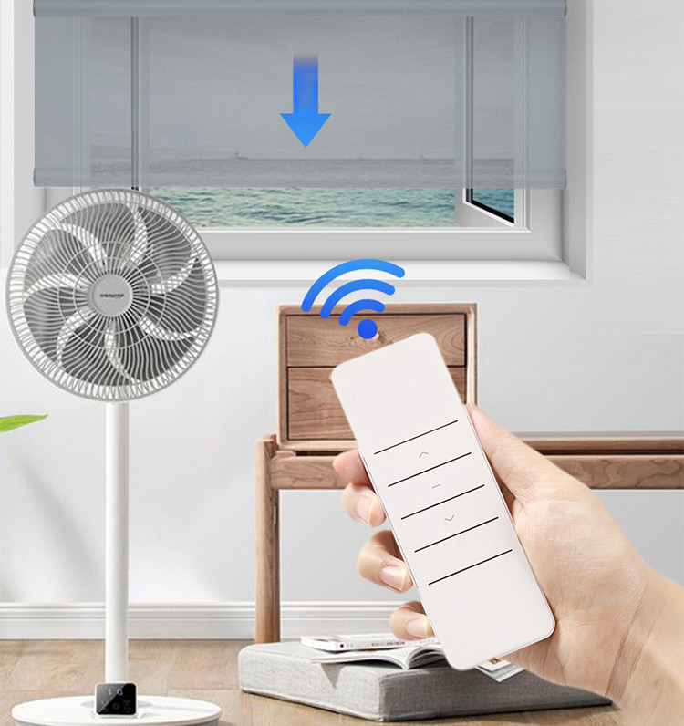 Tuya Zigbee Smart Curtain Motor Automatic Remote Control Tubular Motor For Rolling Shutter
