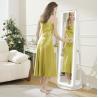 Buy cheap LED Full Length Mirror Jewelry Cabinet Dimmable Standing Mirror Jewelry Box from wholesalers