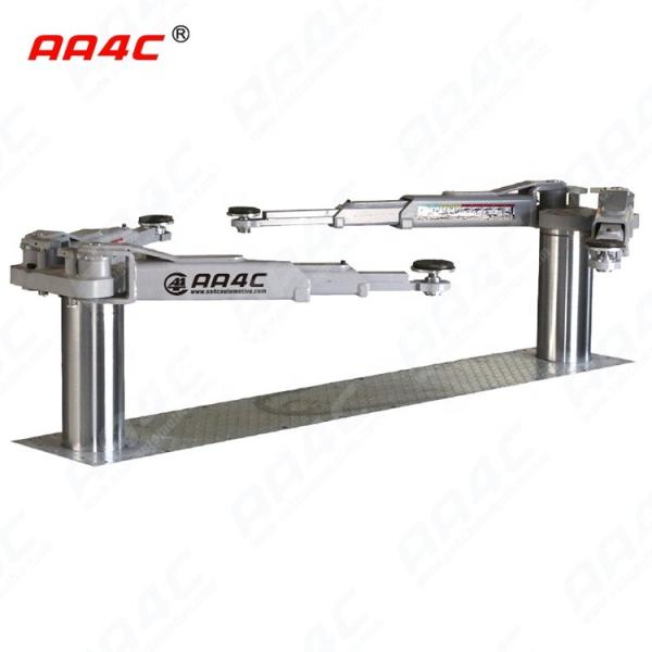 AA4C inground 2 post lift inground two post car lift pit installed 2 post auto