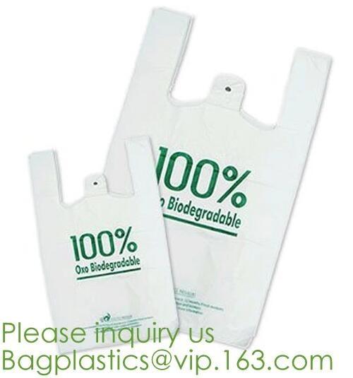 Eco friendly Compostable Dog Poop Bags Shopping bags Supermarket Shopping Bags T