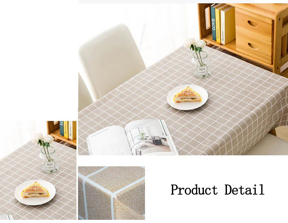 Plastic PEVA Custom 54*108 Inch Logo Printed Tablecloth For Wedding