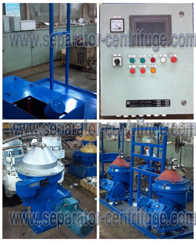 4000LPH Ship Oil Separator Modular System , High Speed Disc Stack Centrifuges