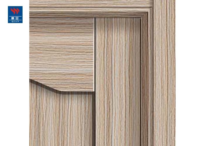 5mm Veneer Entry Wood Door Fireproof For Bedroom