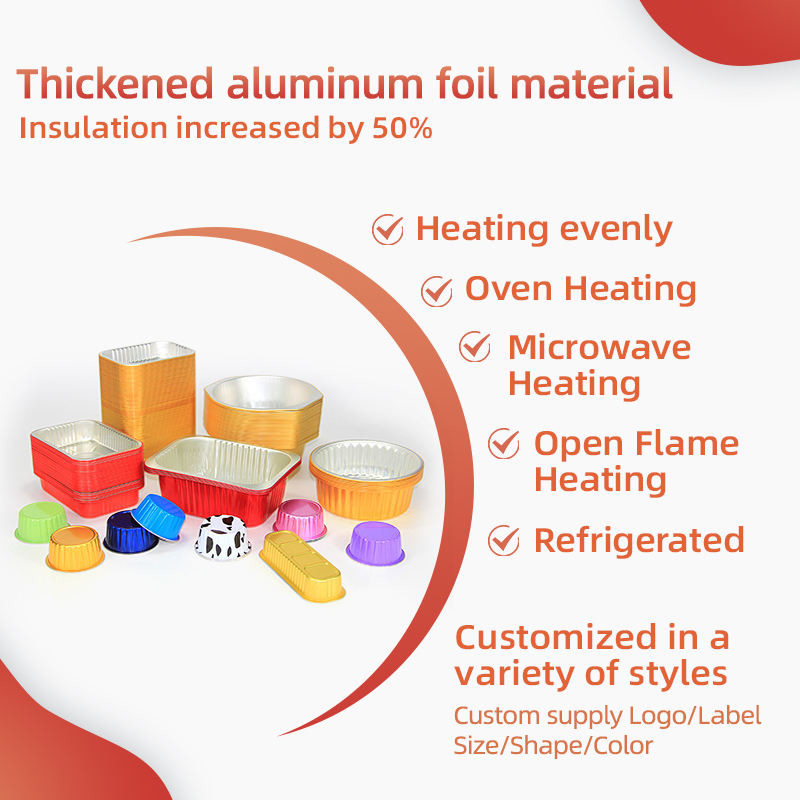 Eco Friendly Aluminum Custom Packing Boxes Rectangular/Round Shape Silver/Gold Foil Lid