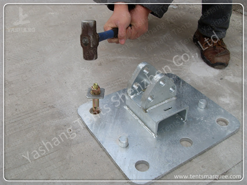 Commercial Event Tent Accessories , Tent Anchoring Stakes CE TUV Certification