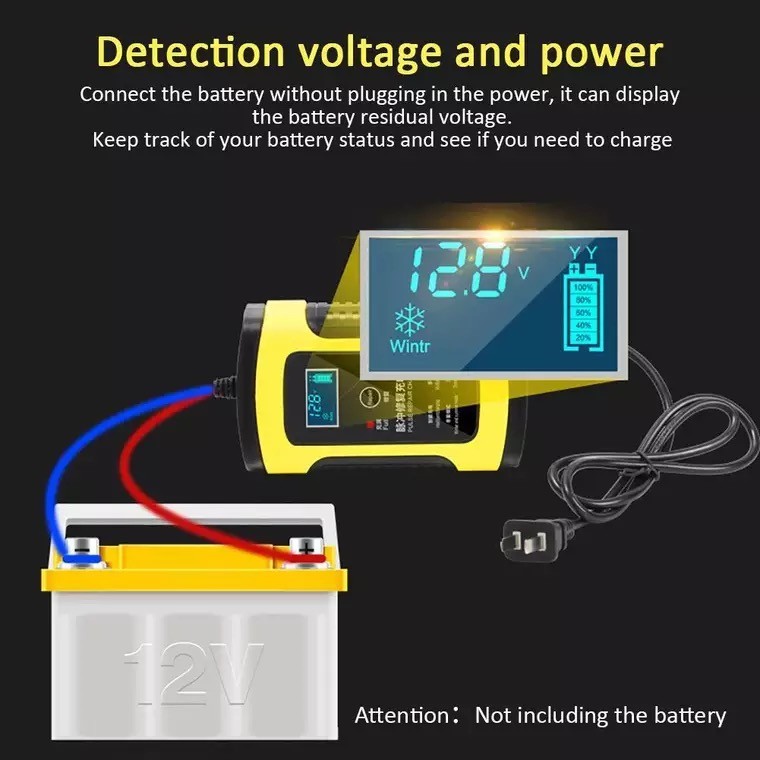 Motorcycle Car 5A 6A 12V Battery Chargers EU US UK AU 900W