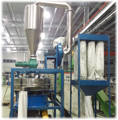 PP PE Pulverizer Machine For Plastic ABS Disk Mill Pulverizer