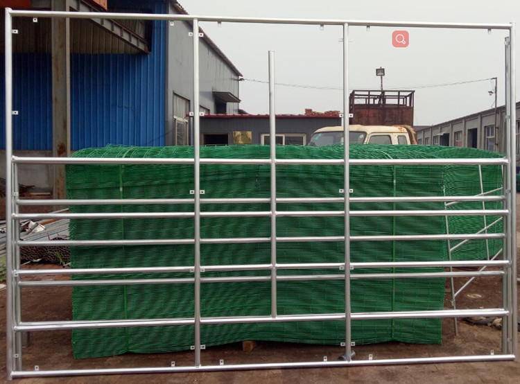 Portable Heavy Duty Galvanized Cattle Yard Horse Fence Panel livestock panels