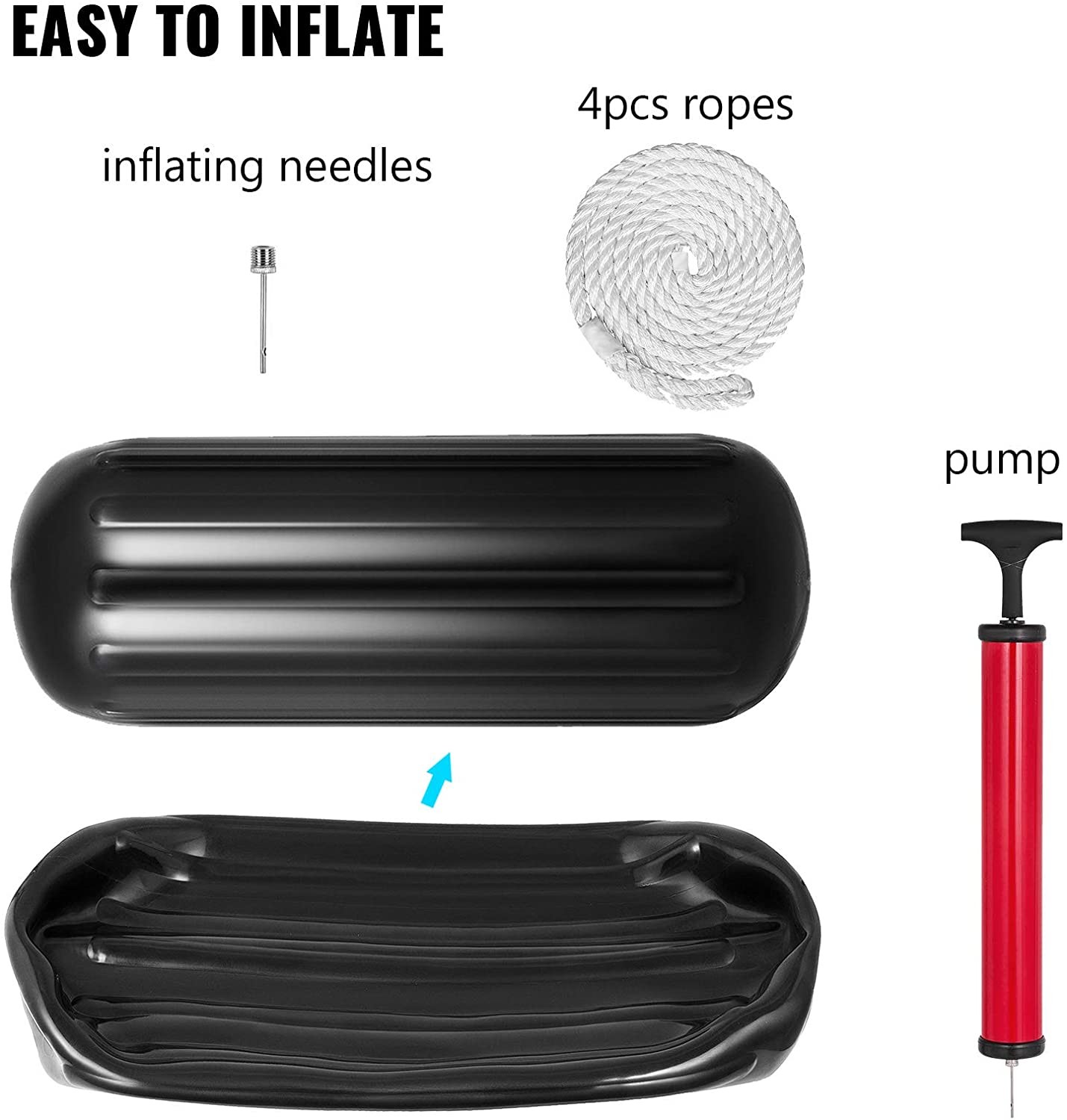 Eva fender foam filled for small boat HTM Series Pontoon Boat FOR Fender Quick Release
