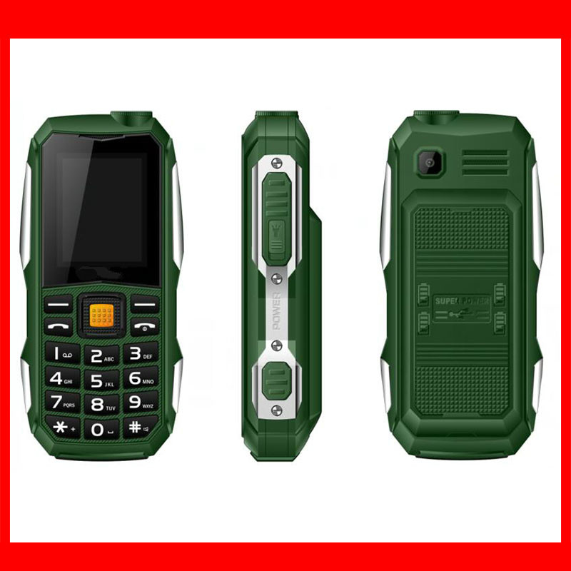 1.77 inch Torch Light Cell Phone Wireless FM Radio Tough outdoor Mobile Phone with magic voice