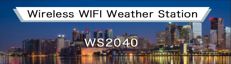 Professional Wi-Fi Weather Forecast System With Solar Anemometer And Rainfall Sensor