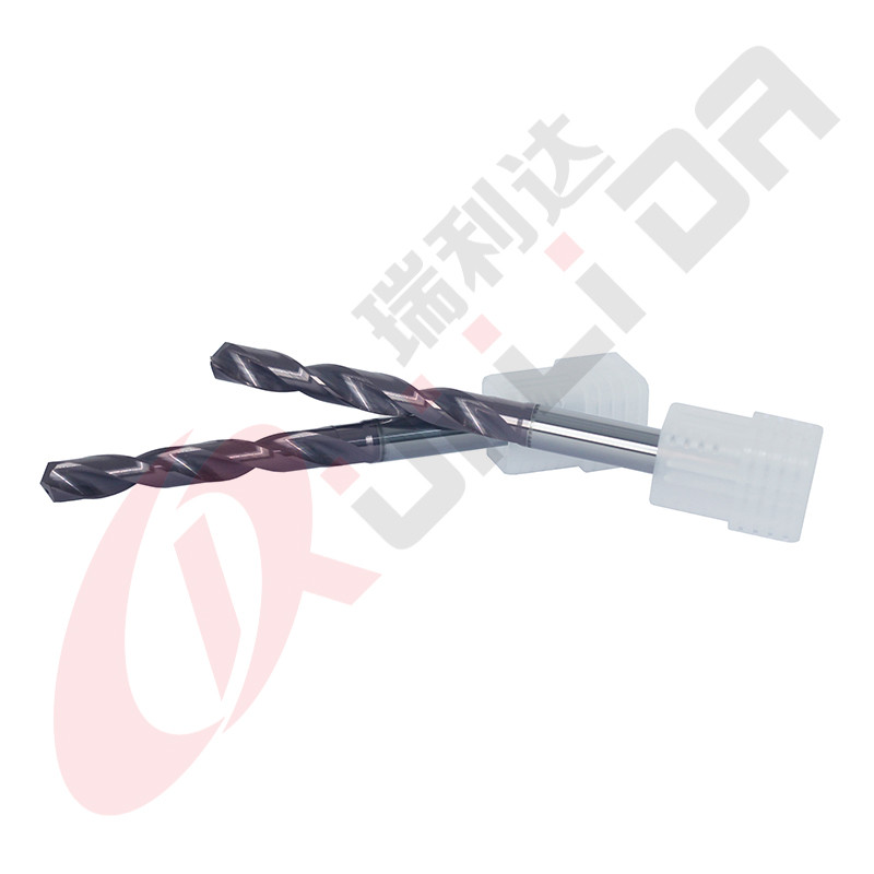 2 Flutes Solid Carbide Drill Bit With Inner Coolant Hole For Stainless Steel