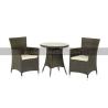 Buy cheap UV Resistent PE Rattan Table Chair Set for Restaurant Furniture from wholesalers