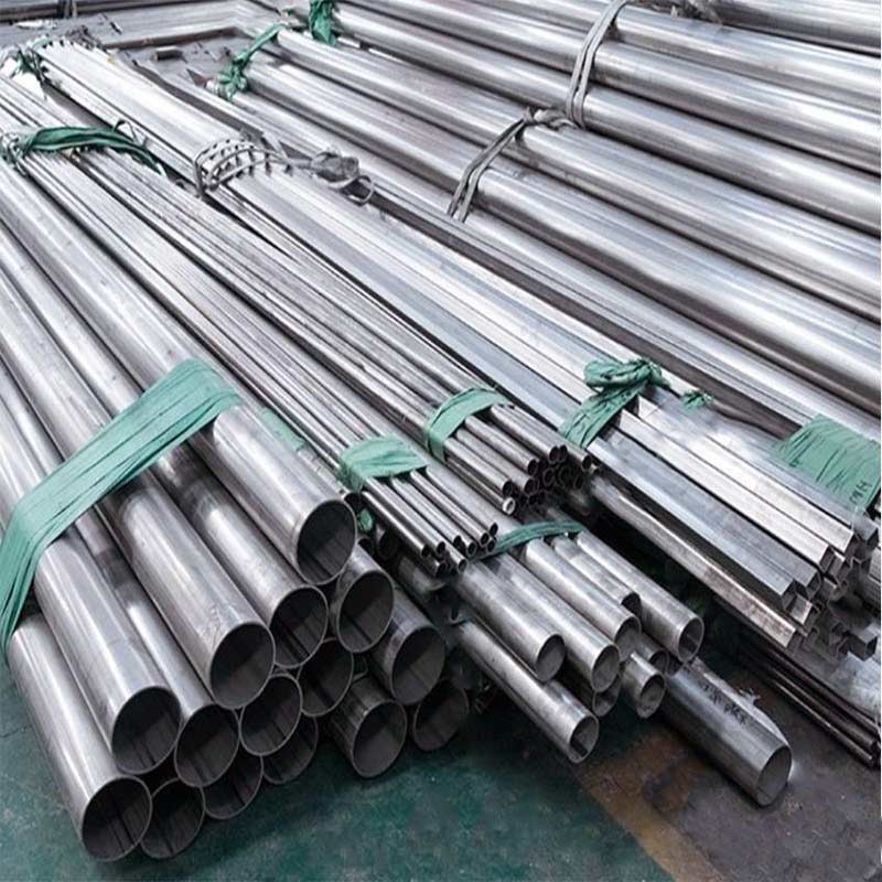 SUS316 Stainless Steel Round Pipe 36 Inch Stainless Exhaust Tubing Boiler
