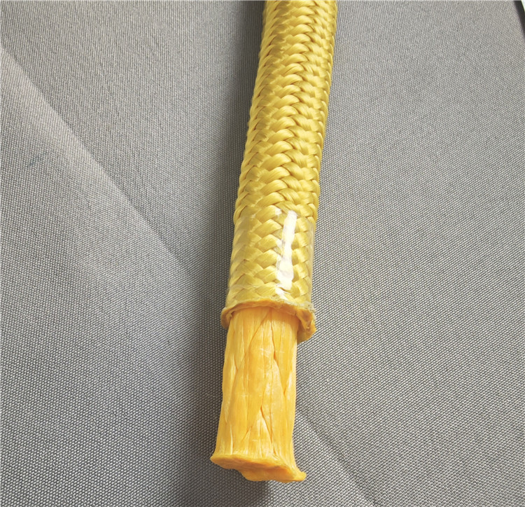 12 Strand UHMWPE Rope Core Double Braided UHMWPE Rope Hawser Ship Rope