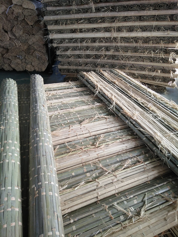 Durable SUKKH Outdoor Roll Up Bamboo Shades Strong But Flexible