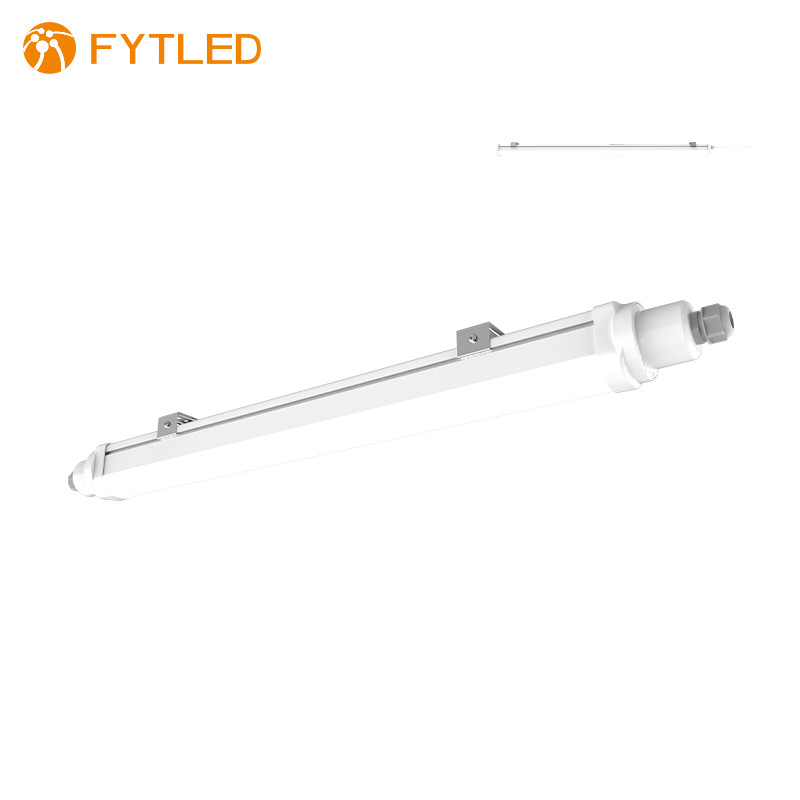Polycarbonate Housing SMD2835 1200mm LED Tri Proof Lights Easy Installation