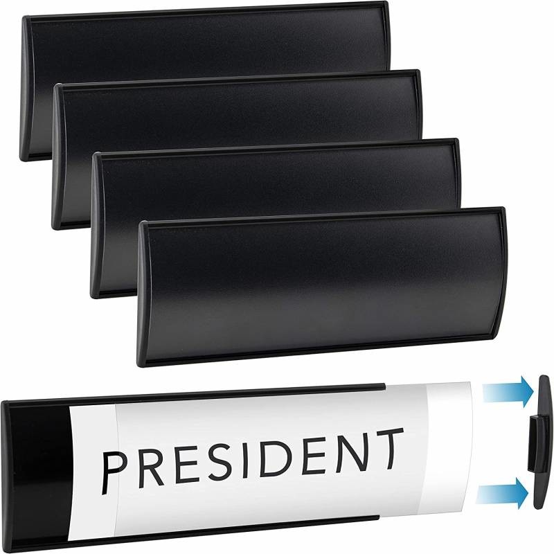 ODM Door Sign Holder Wall Mounted Name Plate Holder Rustproof