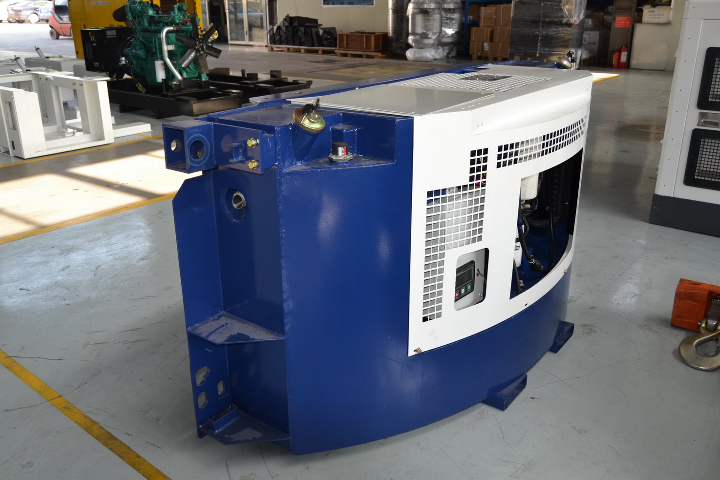 Underslung Genset For Reefer Container Generator 15kw Perkins Chinese Engine 230V