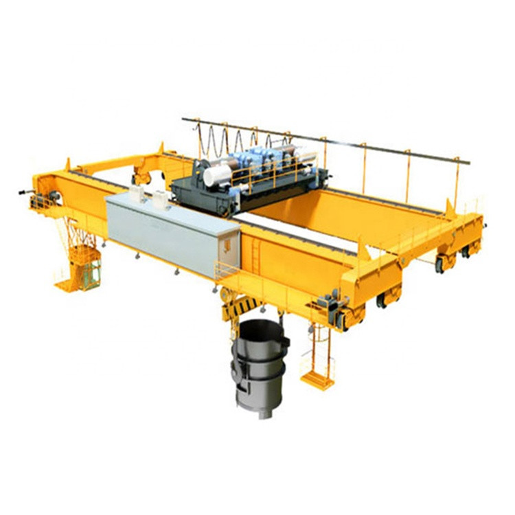 Double Girders Or Beams Electric Overhead Bridge Traveling Foundry Casting Crane
