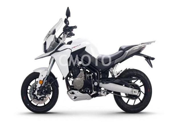 Rally500 Stainless Steel Muffler Street Sport Motorcycles 500cc Water Cooled