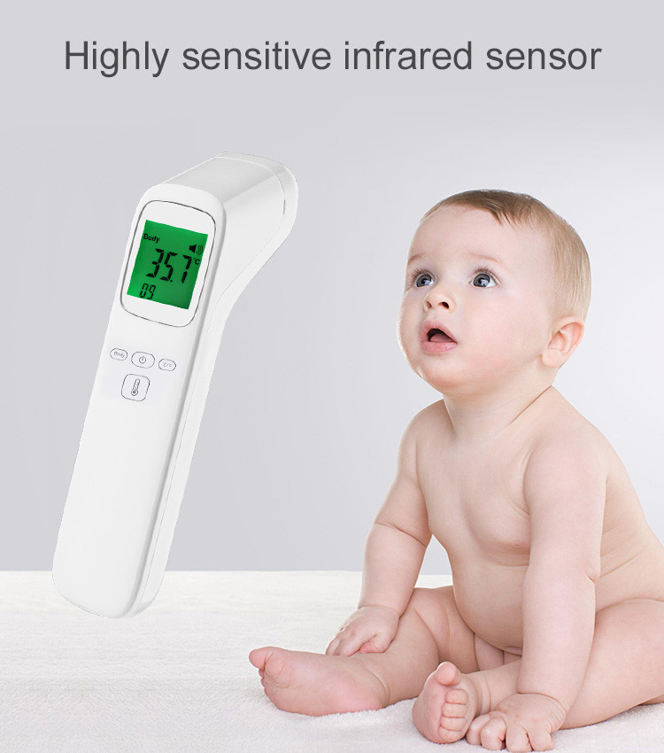 non-contact termometro infrarojo baby digital infrared forehead laser digitales temperature recognition gun thermometer