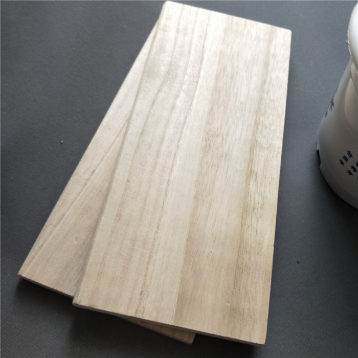 Paulownia Wood Sheets Natural Color For Drawer Side And Bed Side Drawer Board
