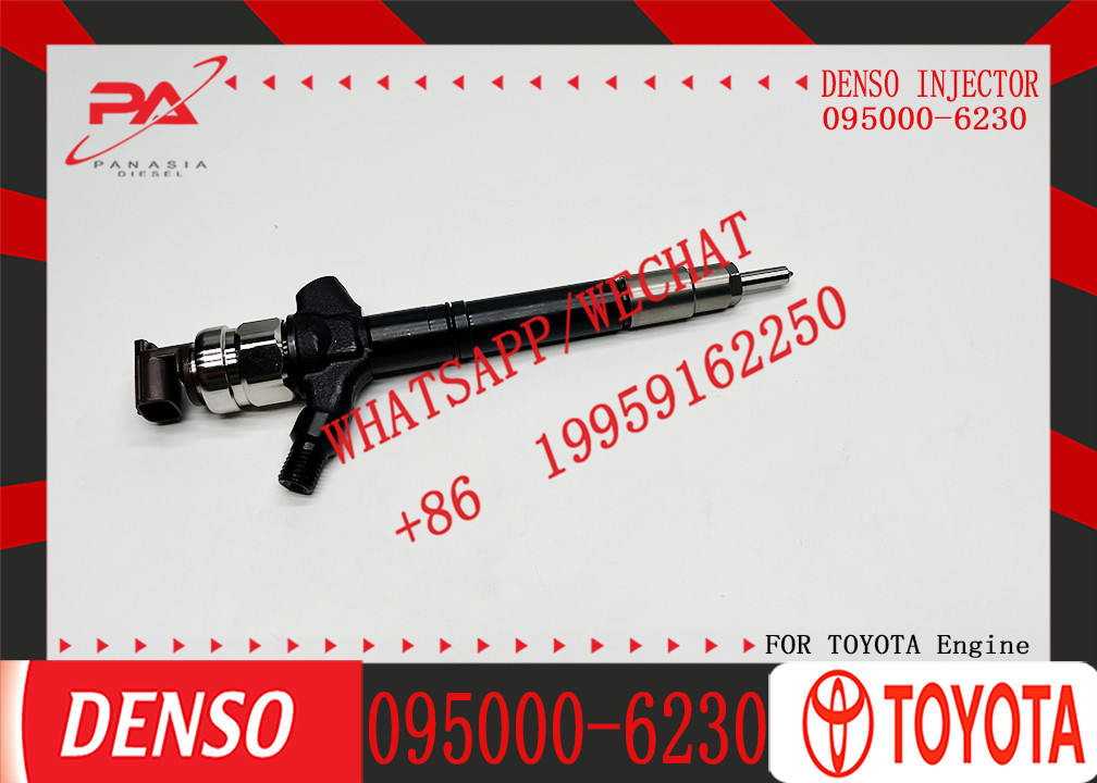 095000-6230 095000-7670 095000-8050 Diesel Injector Common Rail Fuel Injector Excavator 23670-51040
