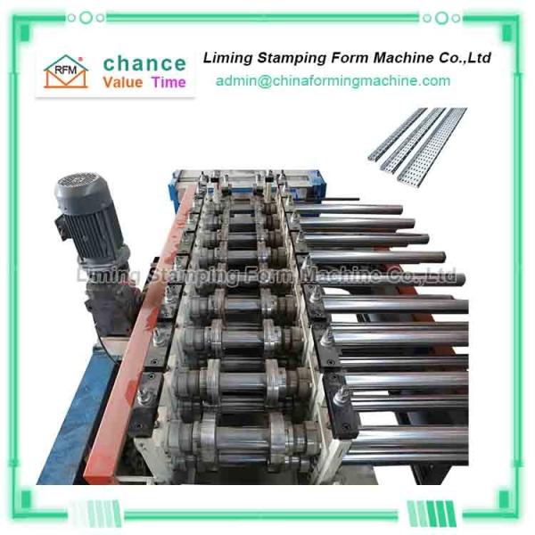 Quality 100-600mm Punching Plc Cable Tray Roll Forming Machine for sale