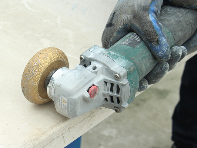 Vacuum Brazed Grinding Buffing Wheel For Hand Grinder 75mm