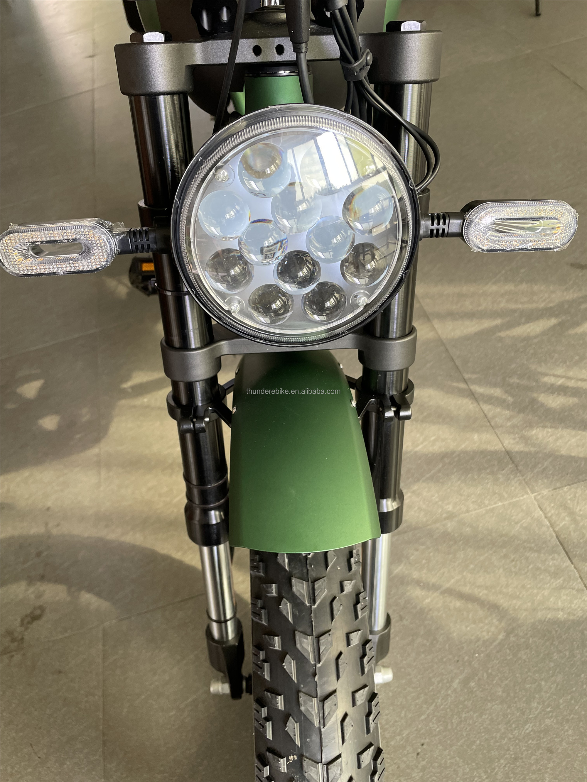 20 Inch Dual Motor Electric Bicycle 7 Speed Full Color Display Fat Tyre Electric Bike