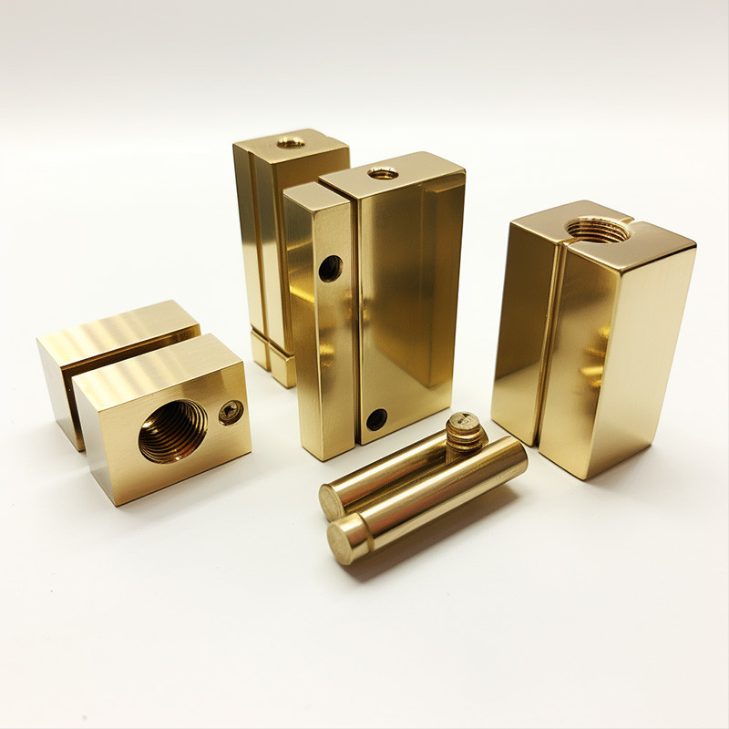 CNC Milling Service Brass Machining Precision Milled Parts Custom CNC Parts