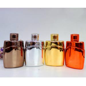  Wholesale Fancy UV Color Glass Perfume Bottle With UV Cap Glass Refill Empty Perfume Atomizer Spray hot stock Manufactures