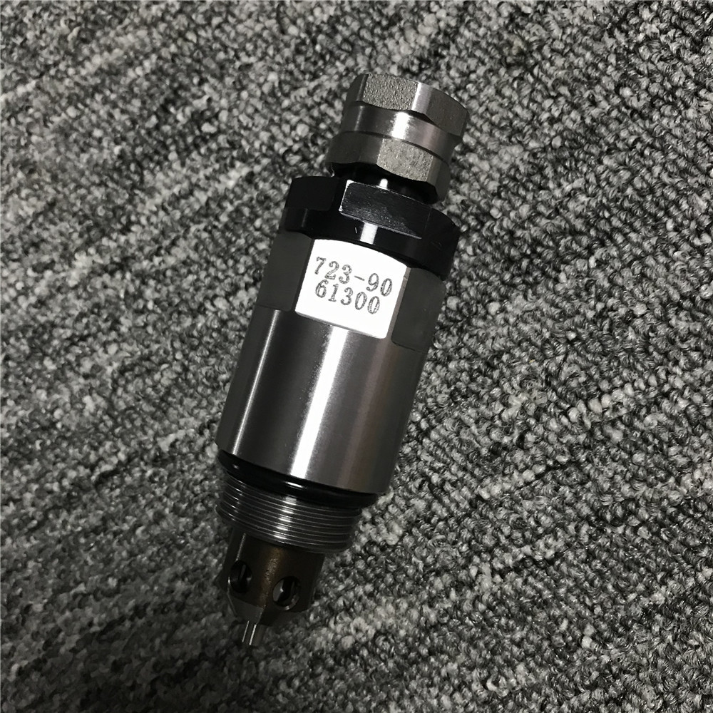 PC200-7 PC200-8 Excavator Secondary Relief Valve Hydraulic Pressure Parts 723-906-1300