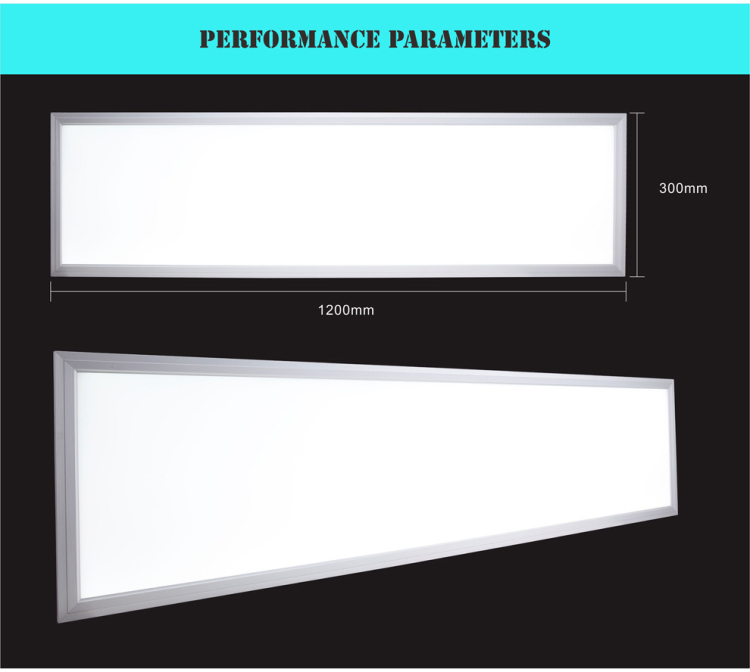 Surface mounted led panel light 40W 1200x300 led ceiling panel light
