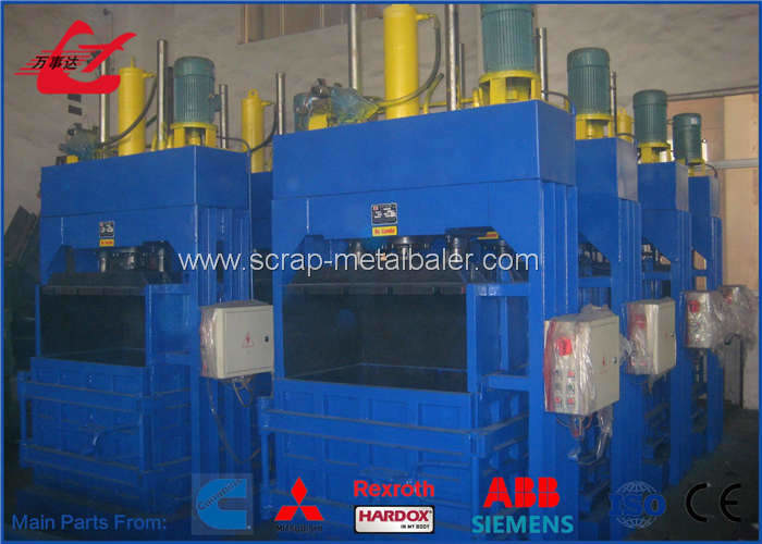 High Density Vertical Waste OCC Cardboard Waste Paper Baler Tie Baler Y82-100