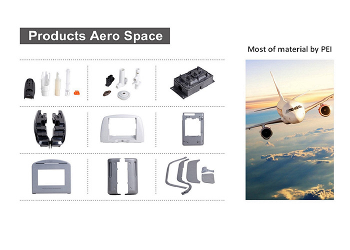 OEM EDM Finish Airplane Plastic Parts Custom Injection Molding