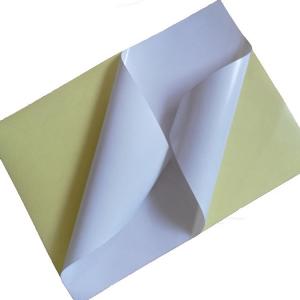  Cast Coated Sticker Paper Sheet SS0111 with Super Strong Adhesive Glue Manufactures