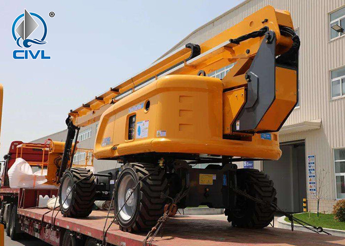 26m Articulating Arm Aerial Work Platform 20-28m Cherry Picker Bucket Truck Long Arm