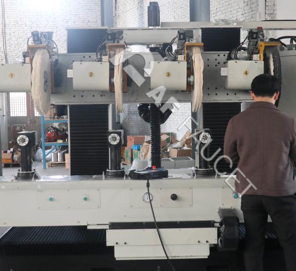 Full Digital Control Faucet Polishing Machine Robotic Polishing Machine 3000mm×4
