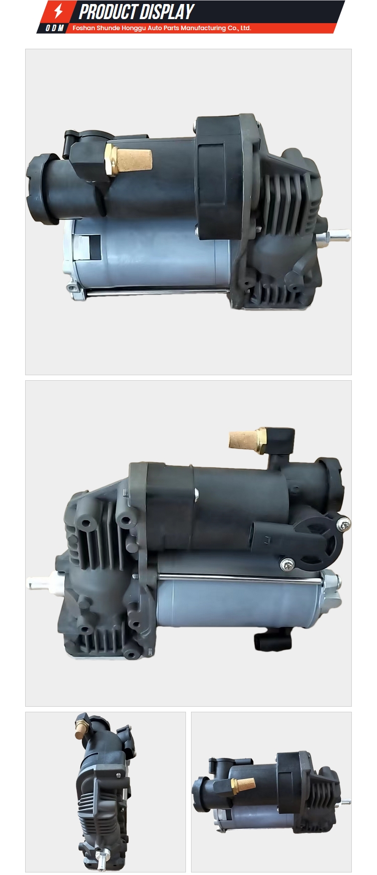 Air supply pump LR095838 LR083993 air compressor For Land Rover Discovery 5 L462 LR5 Range Rover Velar L560 Air Suspension pump